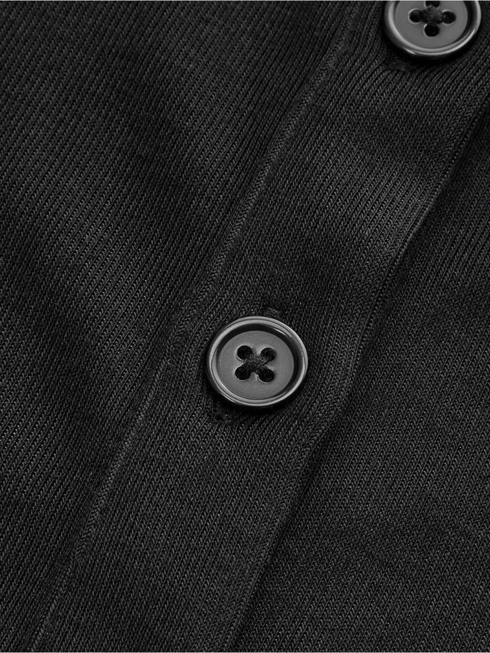 Commense 2 in 1 Contrast Collar and Cuff Skirt - Picture 5 of 7